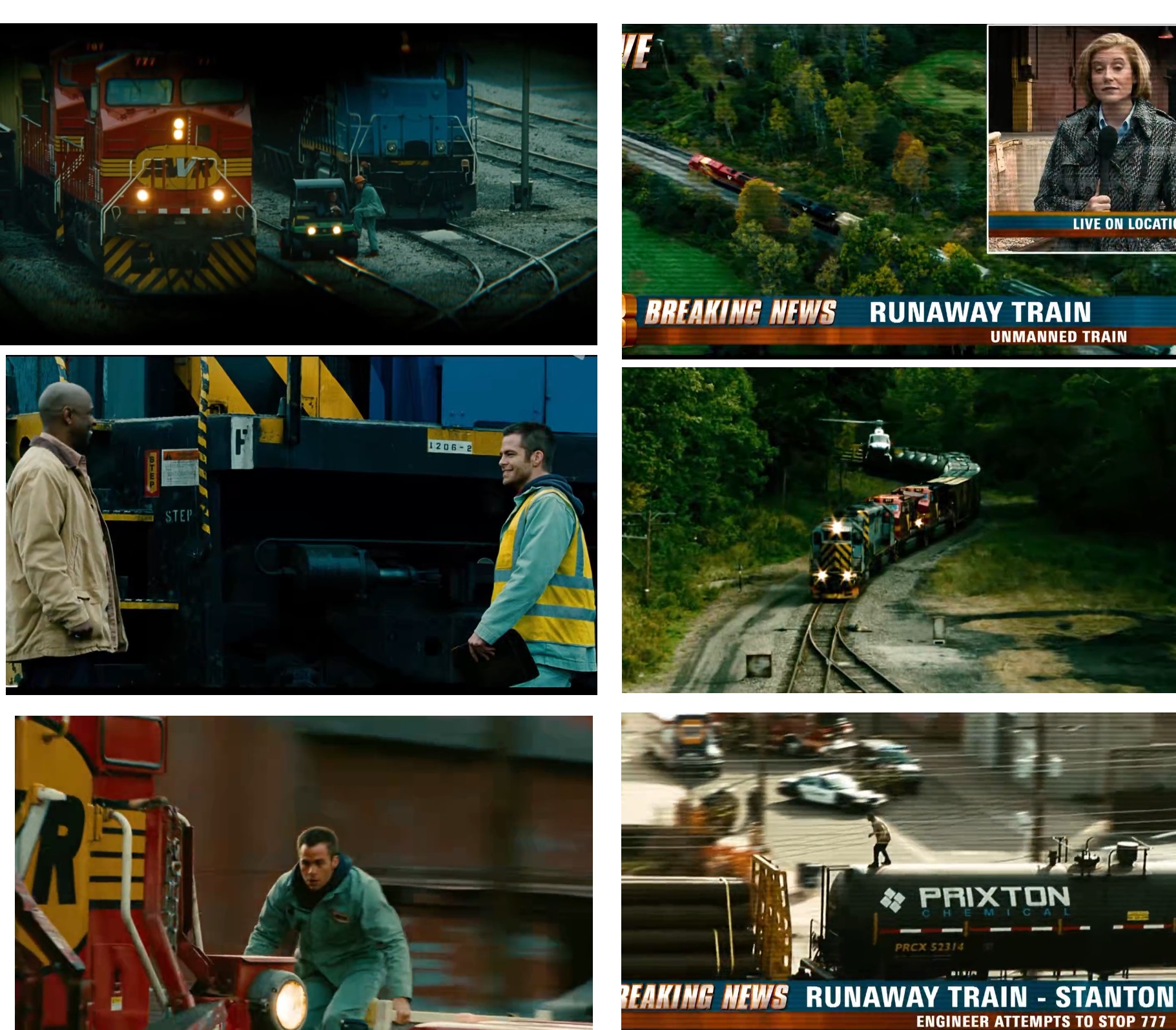 فیلم قطار توقف ناپذیر (Unstoppable 2010) 